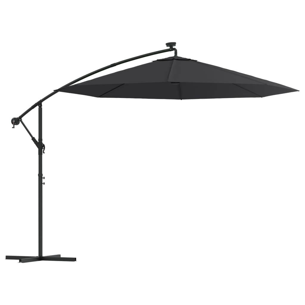 Prolenta Premium - Parasol polyester noir 100 x 100 cm - Prolenta premium p3114.0 - Image 1