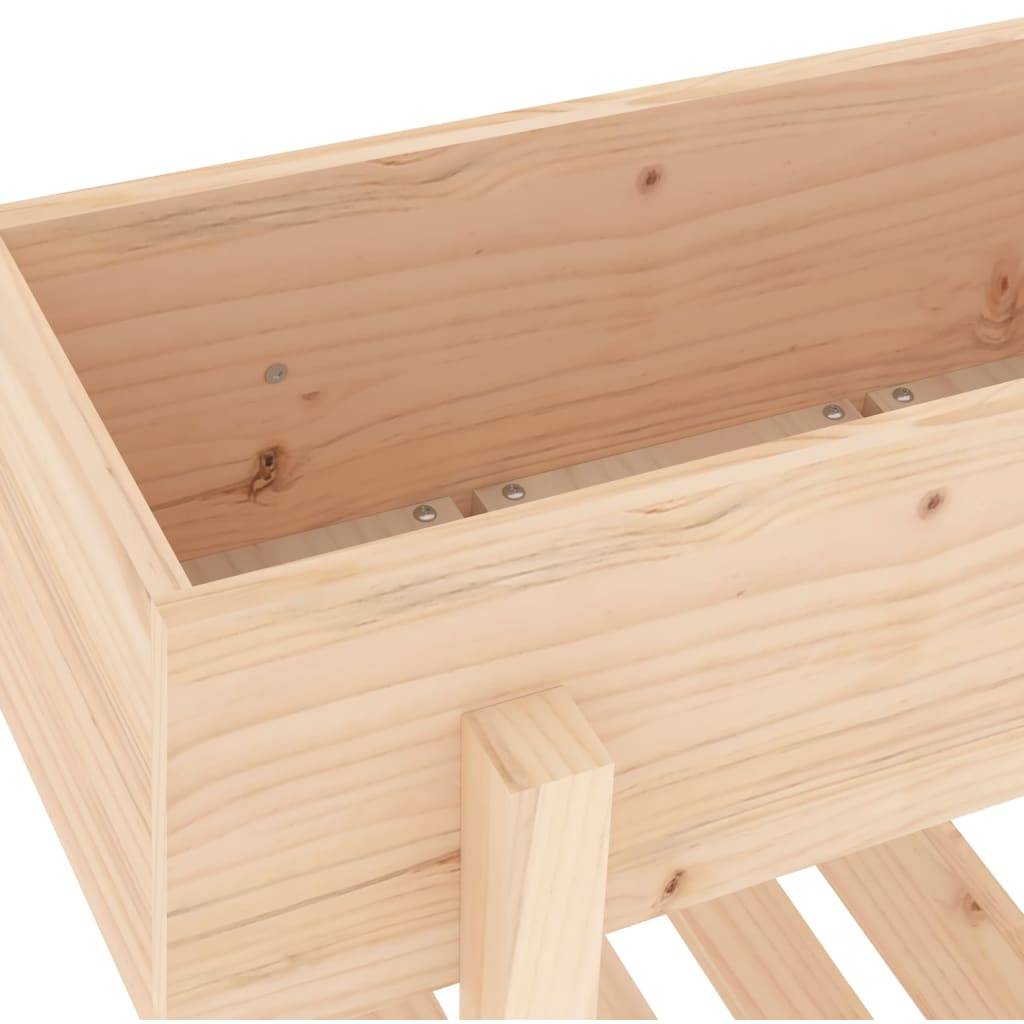 Maison Chic - Jardinière, Bac à fleurs, Pot de fleurs 62x30x69 cm bois massif de pin - Imagen 7
