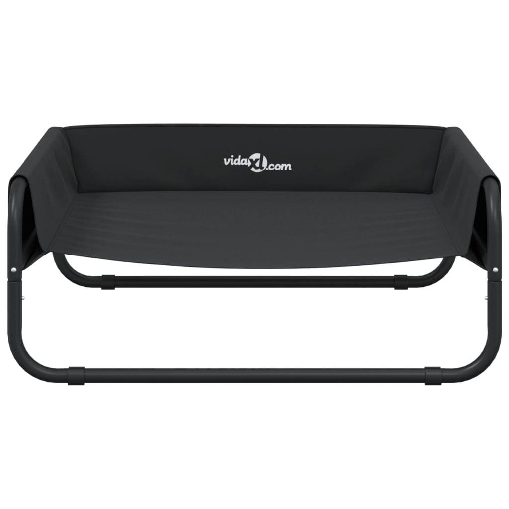 Lit Surélevé pour Chien 70x70cm, Couchage Respirant Intérieur/Extérieur, Acier et Tissu Oxford – ComfortXL Pet Living - Image 5