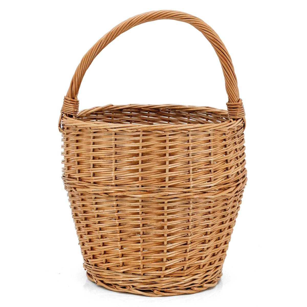 Aubry Gaspard - Panier rond en osier buff 30 cm - Imagen 1
