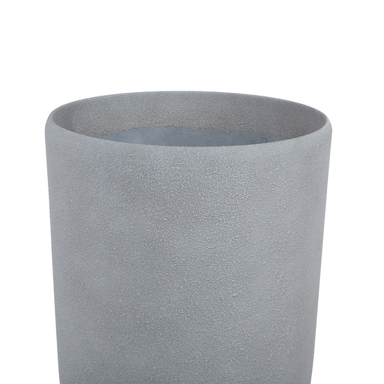 Cache-pot d'extérieur Fibre d'argile Gris ABDERA - Beliani - Image 4