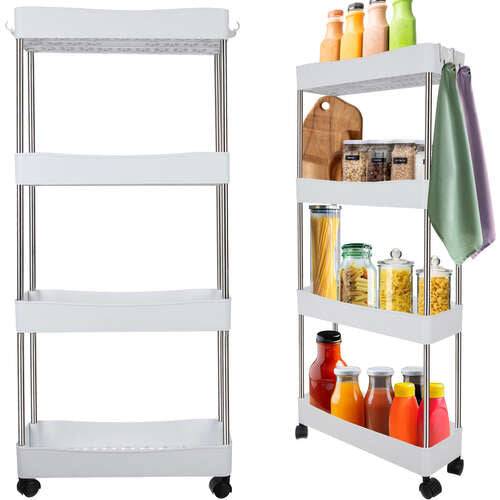 Importdistrib - Desserte Etagère cuisine/salle de bain sur roulettes IMPORTDISTRIB - Image 1