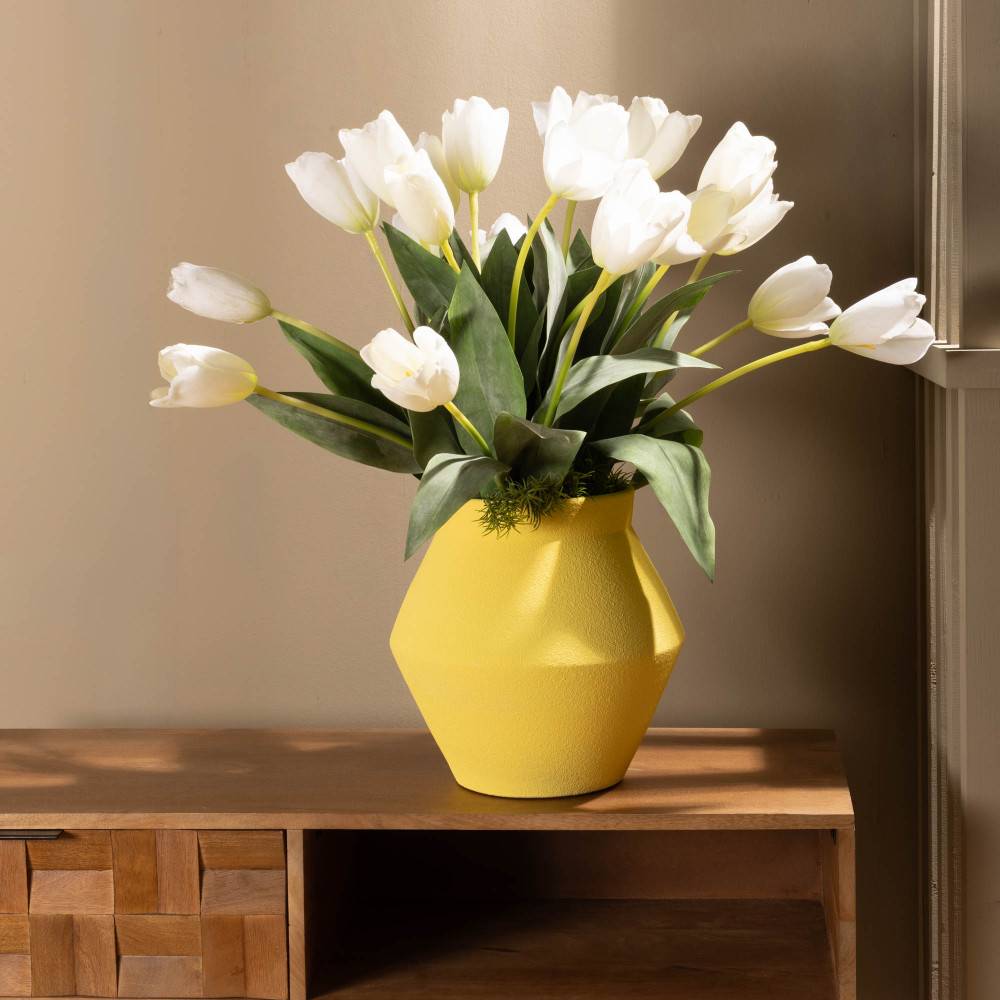 Amadeus - Vase avila jaune 29 cm - Image 3