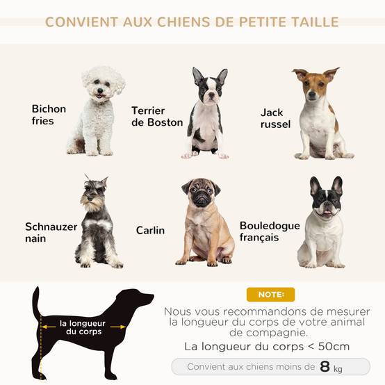 Canapé chien lit pour chien design scandinave coussin moelleux pieds bois massif dim. 64 x 45 x 36 cm velours gris - Image 9