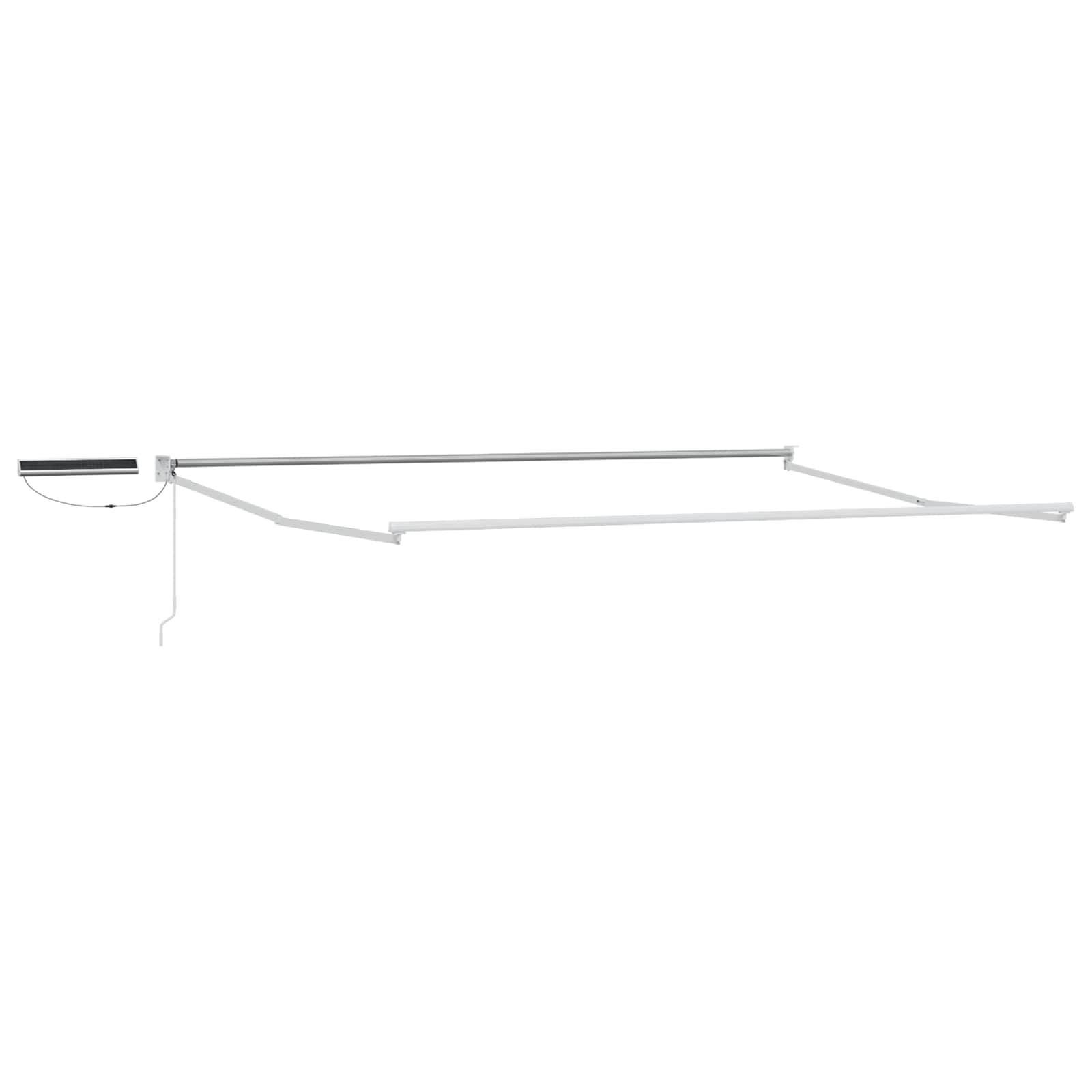 Vidaxl - Auvent rétractable électrique Beige et blanc 4,5 × 3 m vidaXL 3420000 - Image 4