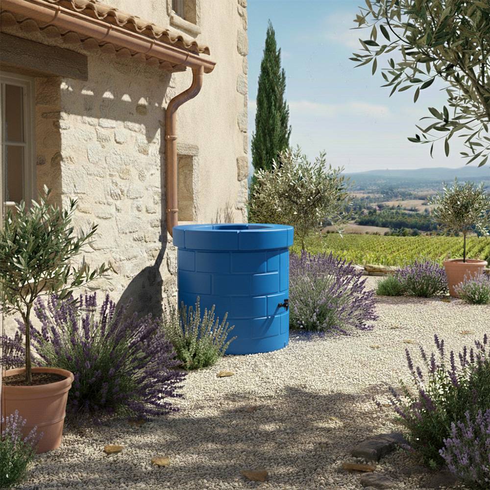 Récupérateur d'eau de pluie 340l + kit complet - plast'up rotomoulage - Imagen 3