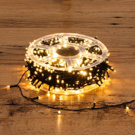 Lotti - Guirlande lumineuse Lotti 750 LED Blanc Chaud 75m Convex 7mm 8 jeux de lumière IP44 – Lotti - Image 4