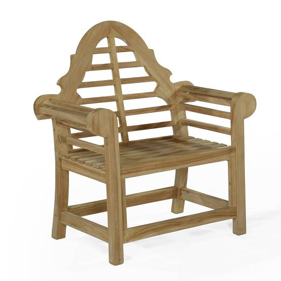 Fauteuil en teck massif Marlborough - TECK'Attitude - Imagen 1