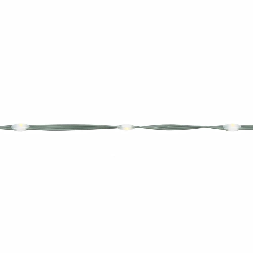 Sapin De Noël - Arbre de Noël lumineux sur mât de drapeau 200 LED blanc 180 cm - Image 7