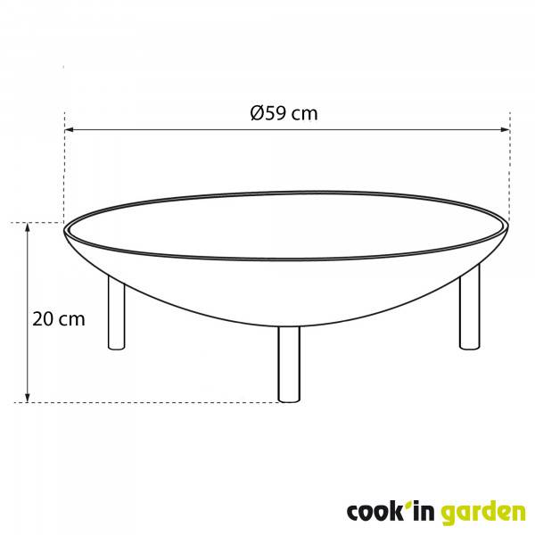 Cook in Garden - Brasero acier - JUNTO - Imagen 3