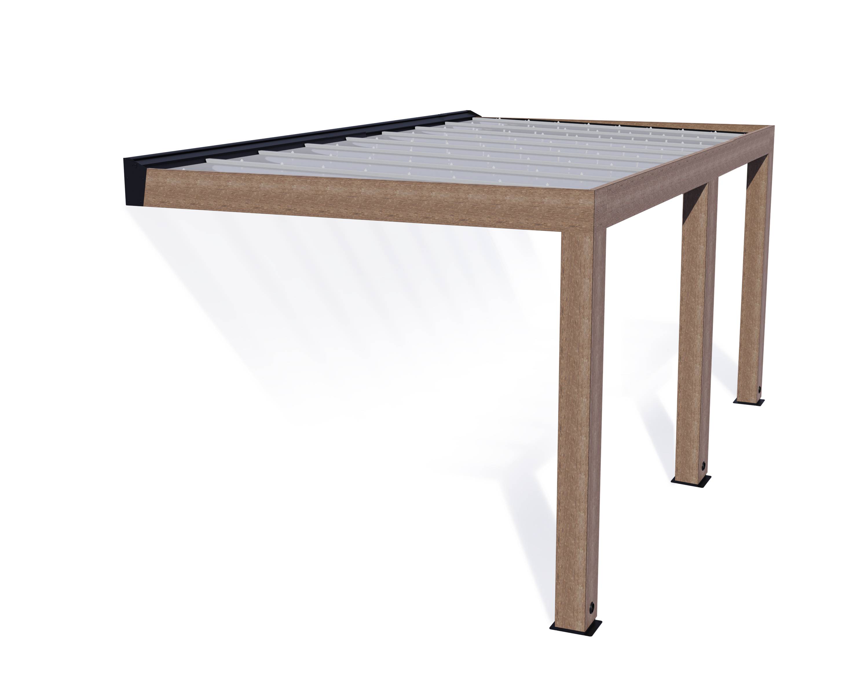 Canopia - Canopia Pergola Helsinki 3 x 4,7 m Pergola en bois de cèdre - Imagen 1