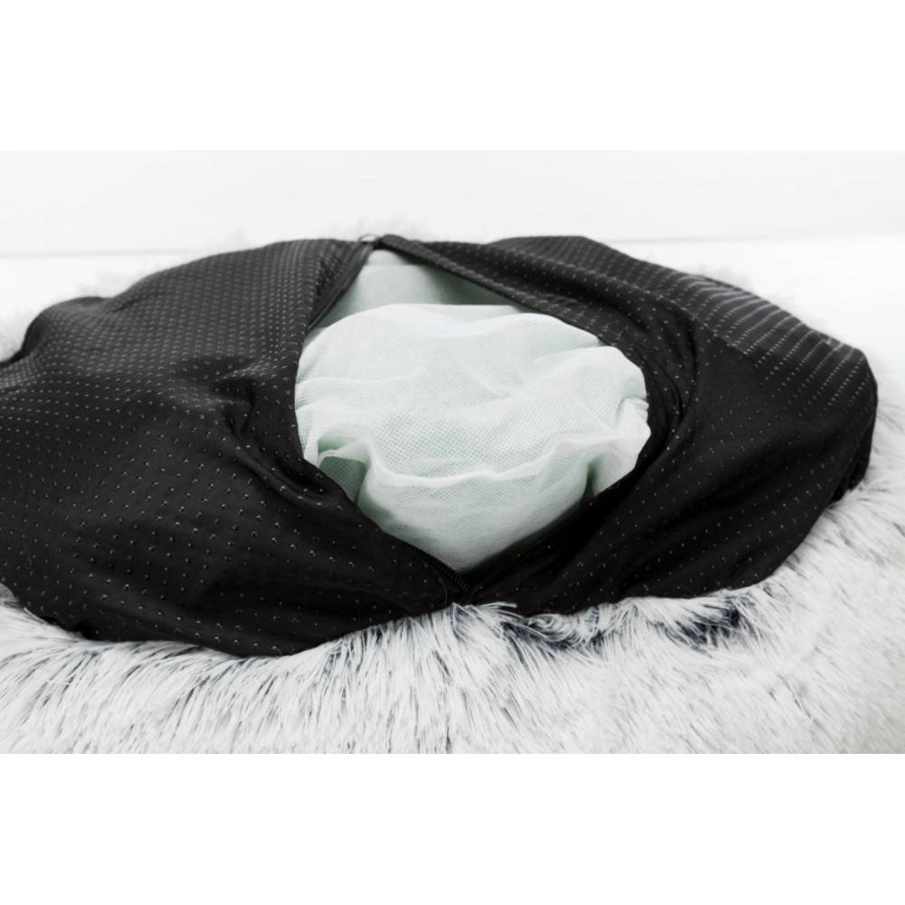 Trixie - Trixie - Lit Harvey rond couleur blanc-noir ø 50 cm pour chat et petit chien - Imagen 3