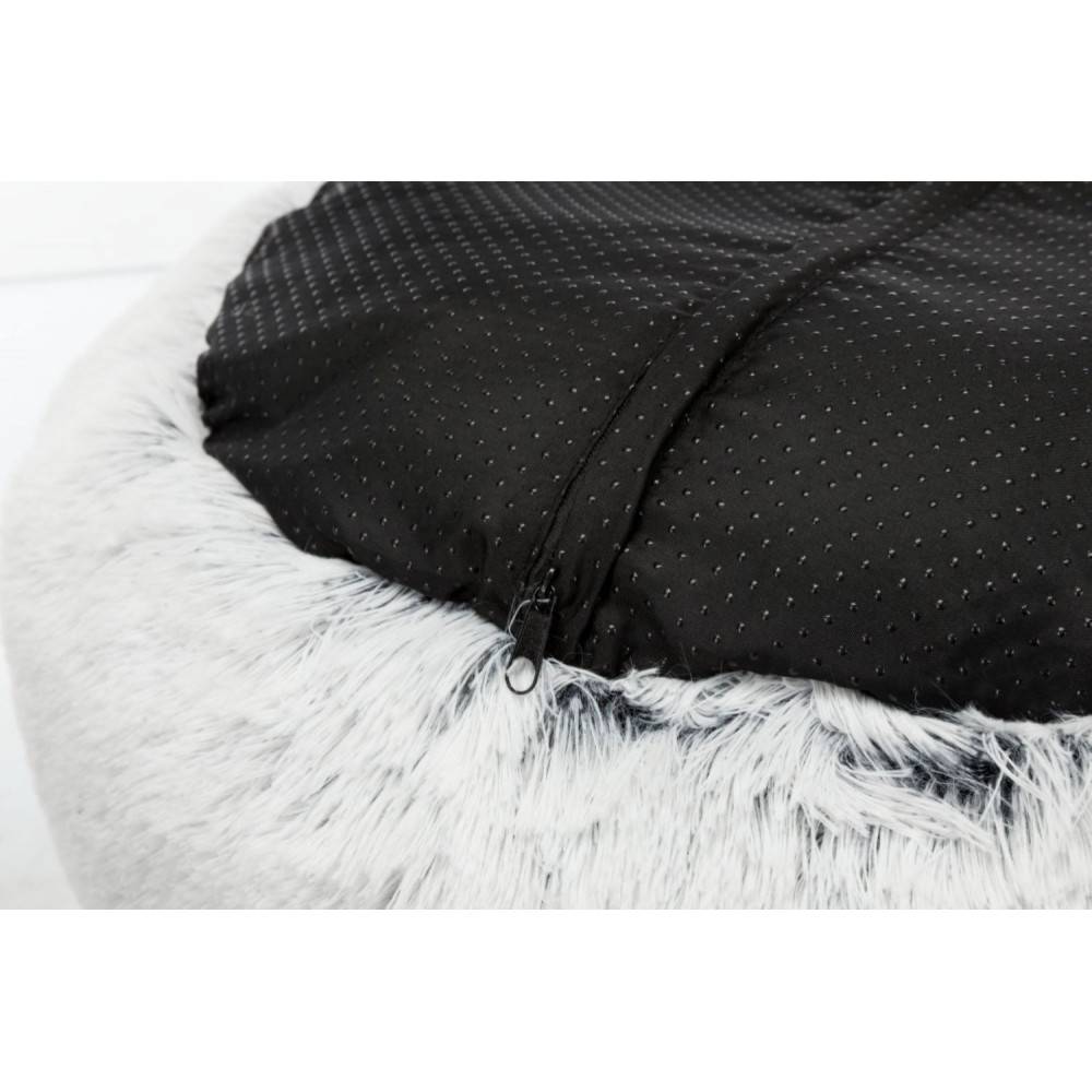 Trixie - Trixie - Lit Harvey rond couleur blanc-noir ø 50 cm pour chat et petit chien - Imagen 4