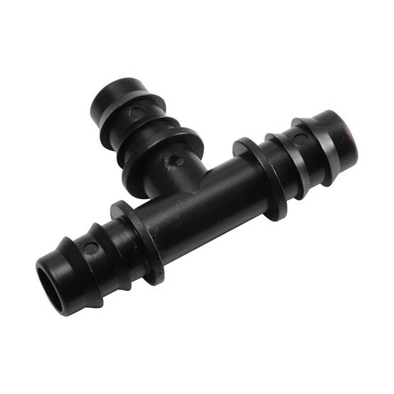 Raccord de tuyau en T en plastique PE pour tuyau d'irrigation goutte à goutte de 12 mm 3 pièces - IntiMeg - Image 2