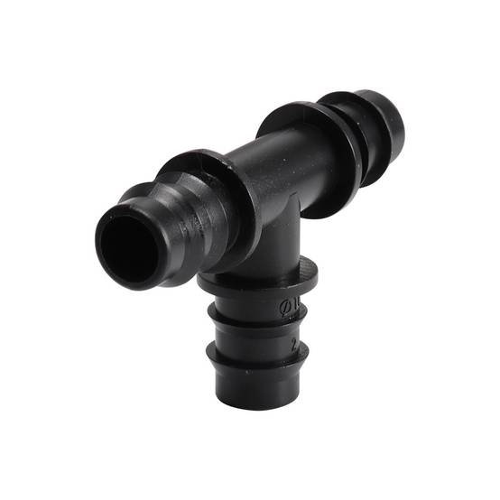 Raccord de tuyau en T en plastique PE pour tuyau d'irrigation goutte à goutte de 12 mm 3 pièces - IntiMeg - Image 3