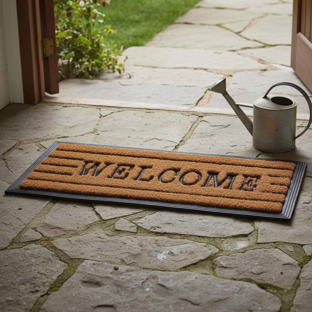 Esschert Design - Tapis en fibres de coco inscription Welcome Esschert Design - Imagen 2