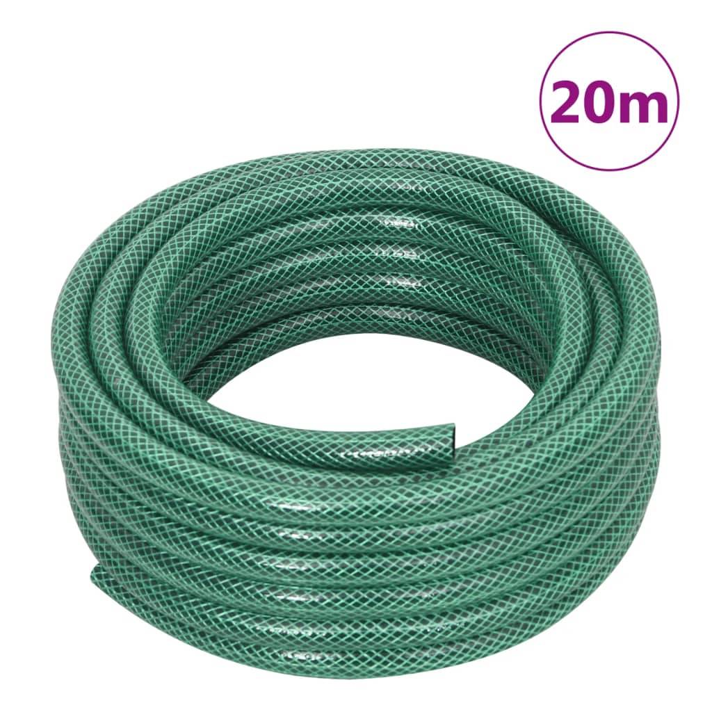 Vidaxl - Tuyau d'arrosage avec jeu de raccords vert 0,5" 20 m PVC vidaXL 154370 - Image 3