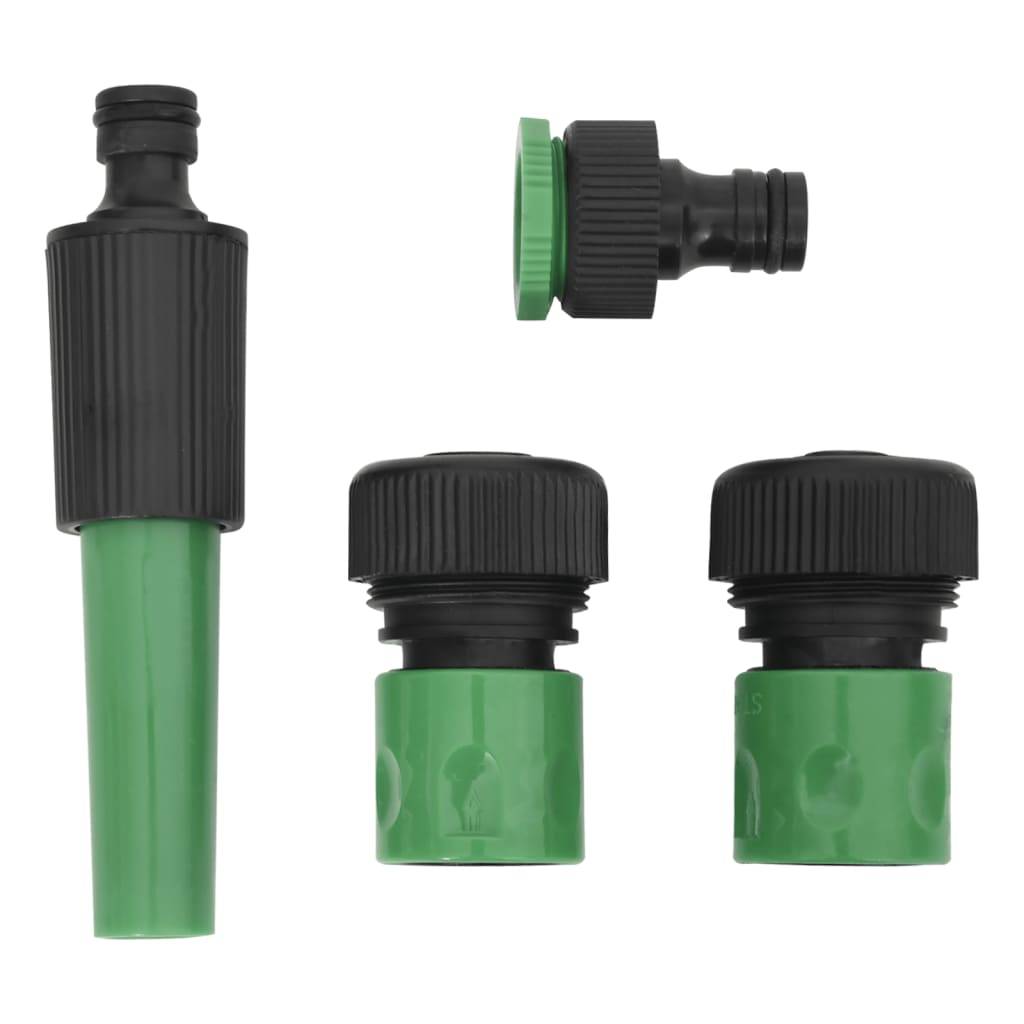 Vidaxl - Tuyau d'arrosage avec jeu de raccords vert 0,5" 20 m PVC vidaXL 154370 - Image 5