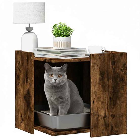 Chatiere bois marron 53 x 53 x 51 cm - Prolenta premium p342.6 - Image 3