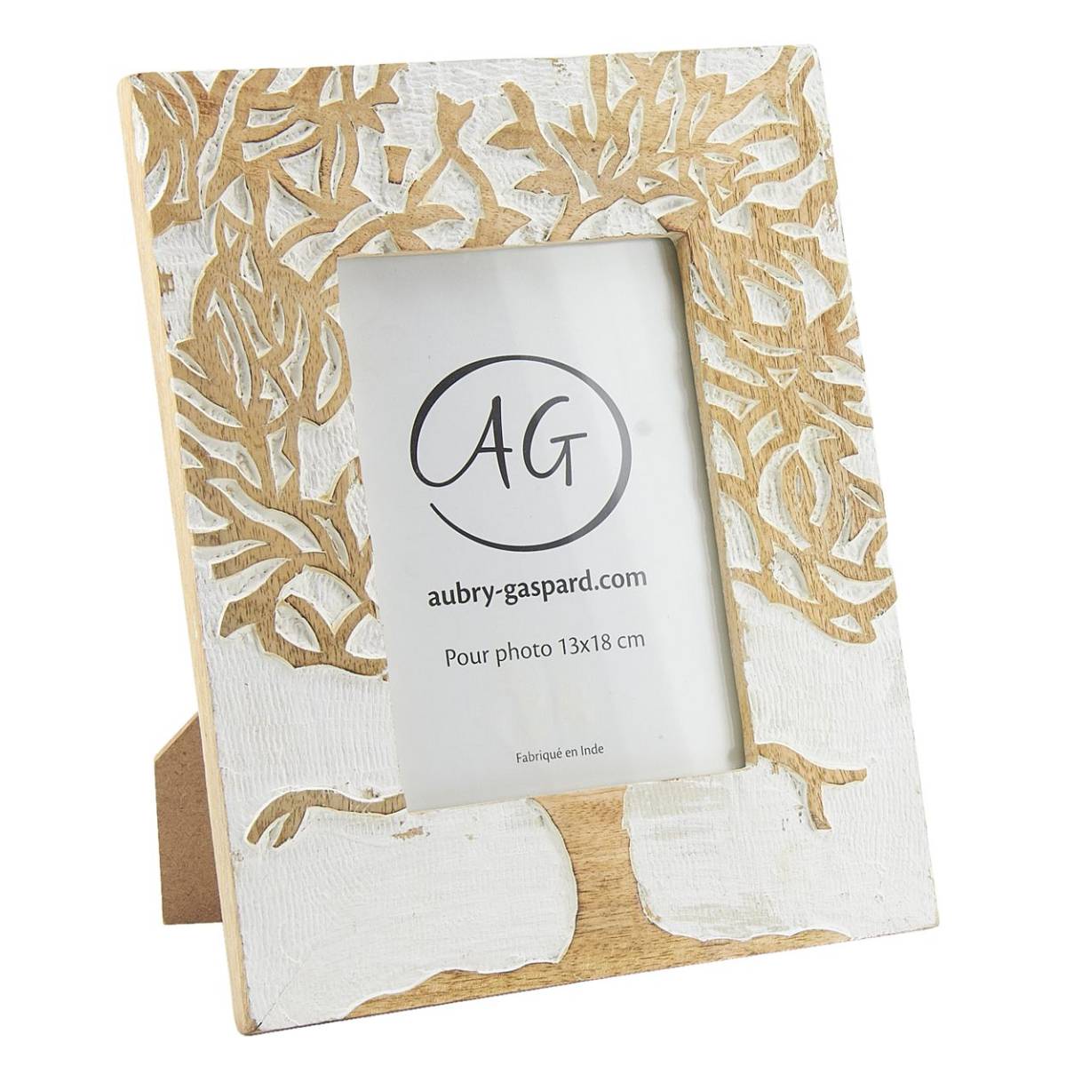 Aubry Gaspard - Cadre photo Arbre en manguier Pour photo 13 x 18 cm - Imagen 1