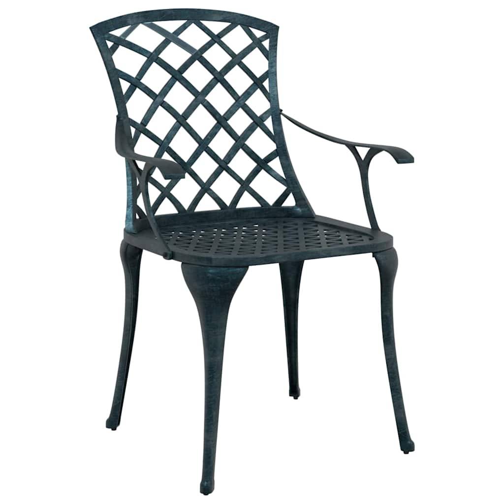 Prolenta Premium - Chaises de jardin aluminium vert 61 x 60,5 x 93 cm - Prolenta premium p3292.9 - Image 4