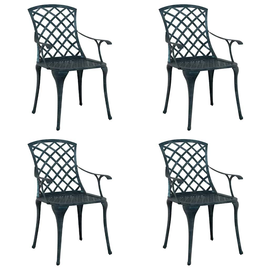 Prolenta Premium - Chaises de jardin aluminium vert  61 x 60,5 x 93 cm  - Prolenta premium p3292.9 - Image 2