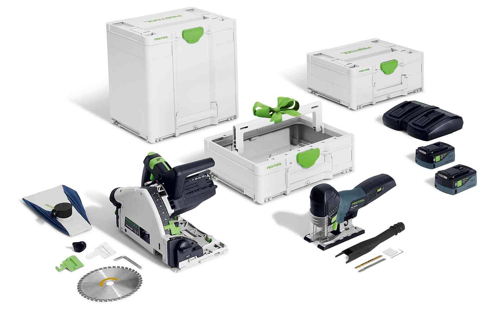 Festool - Kit Combo sans fil FESTOOL Sciage TSC 55 K + PSC 420 + TB M 137 - 578023 - Imagen 1