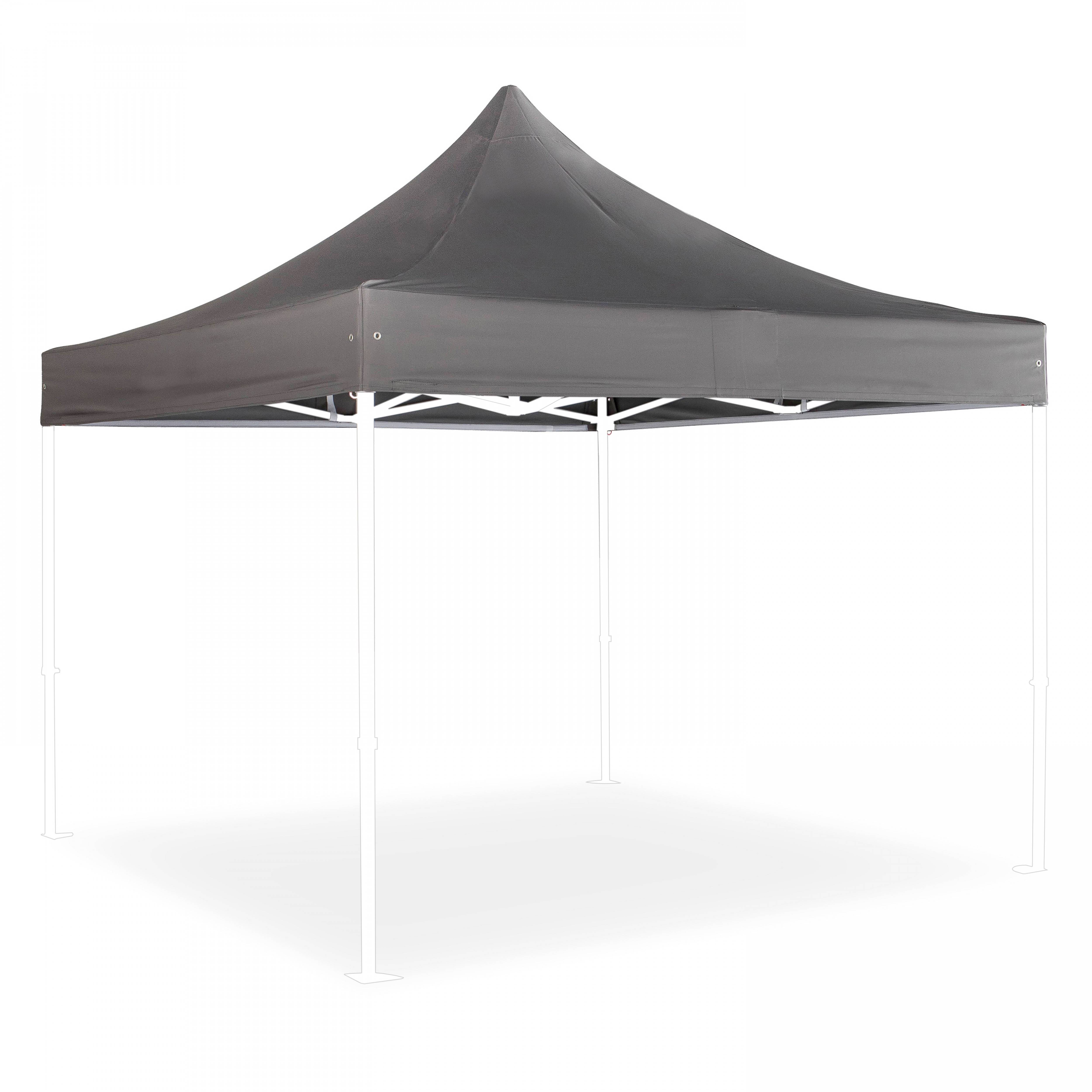 Oviala - Bâche de toit 4x4m pour tente pliante gris
 PRO 40 - Oviala - Imagen 2