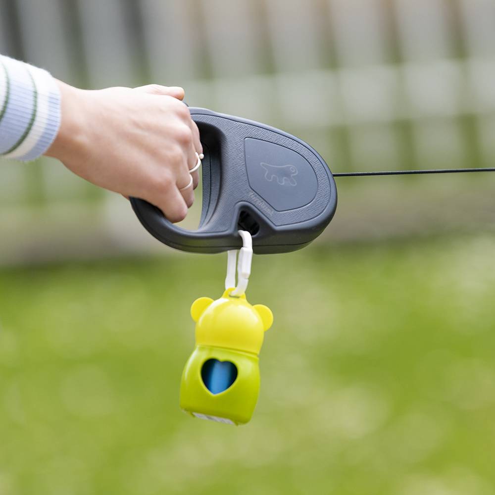 Ferplast - Ferplast Laisse Chien Enrouleur FLIPPY ONE, Laisse pour Chiens de Taille Moyenne jusqu'à 20 Kg. Cordon Extensible max 5 m. Bouton de verrouillage et - Imagen 5