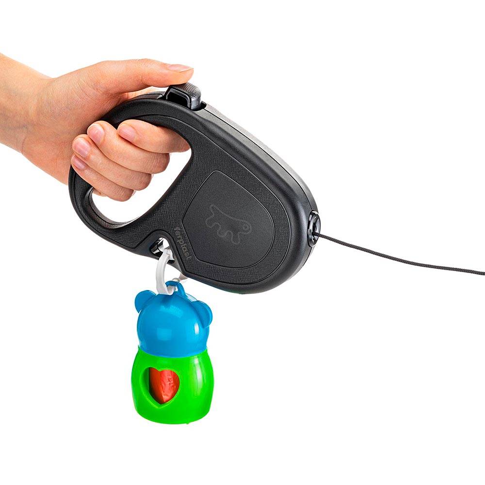 Ferplast - Ferplast Laisse Chien Enrouleur FLIPPY ONE, Laisse pour Chiens de Taille Moyenne jusqu'à 20 Kg. Cordon Extensible max 5 m. Bouton de verrouillage et - Imagen 7