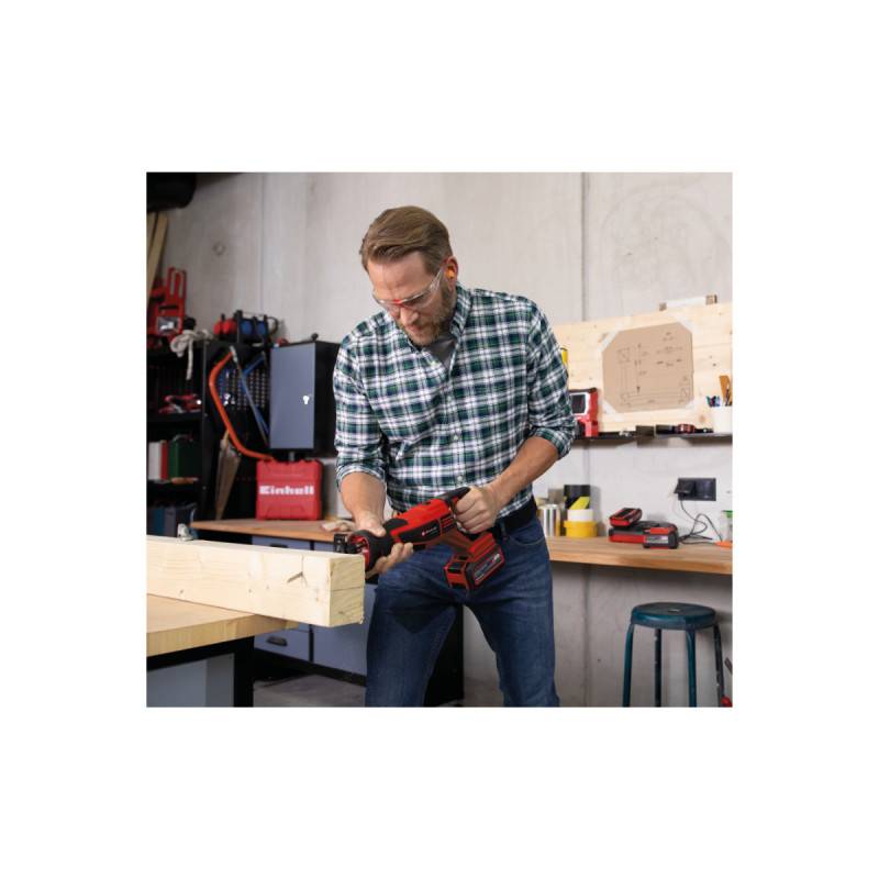 Einhell - Scie sabre universelle EINHELL 18V Power X-Change - Sans batterie ni chargeur - TE-AP 18/28 Li BL - Solo - Image 5