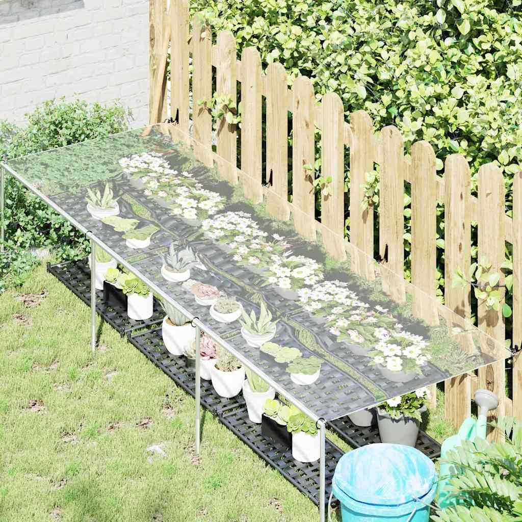 PANGIVO - Couverture végétale PVC transparent et blanc 300 x 100 cm - PANGIVO - Image 2