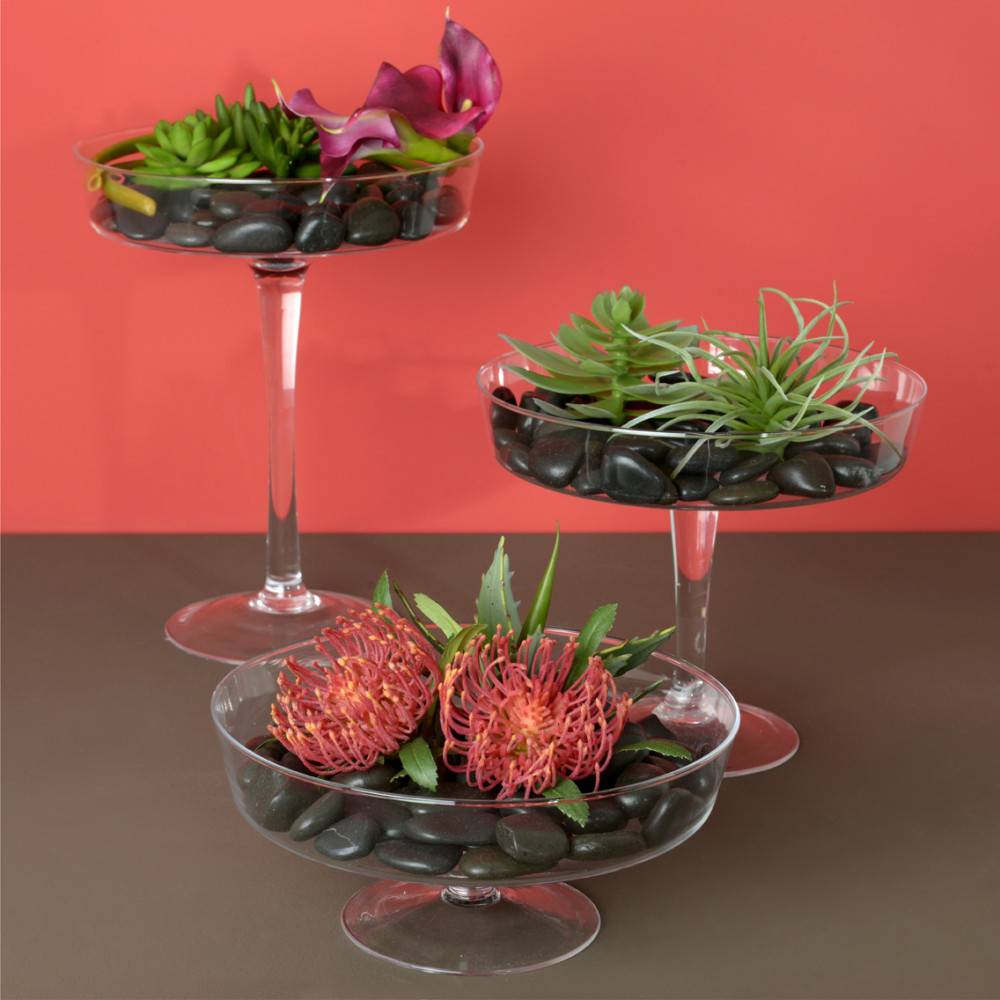 Galets en verre noirs - Seau de 4 kg - Image 3
