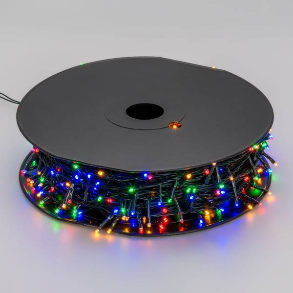 Lotti - Guirlande lumineuse 53M 750 miniLED multicolores 8 fonctions d'animation câble vert 30V Lotti - Imagen 5