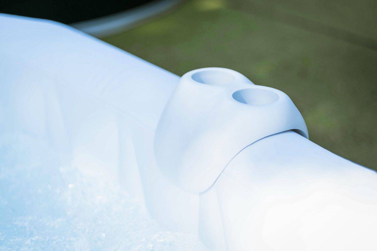 Porte gobelet pour spa gonflable - Dimensions : 23 x 23 x 20 cm - Compatible autres marques - Ospazia - Imagen 1