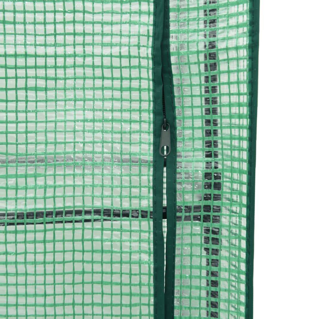 ComfortXL - Très grand bac potager sur pieds 160 cm avec serre haute aspect rotin Gris - ComfortXL Outdoor Living - Image 8