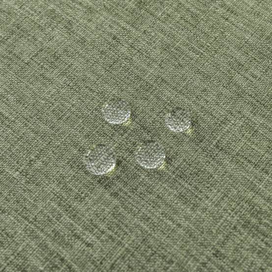 Home Maison - Nappe rectangulaire enduite et anti tache - HOME MAISON - Polyester - Vert Olive - Image 3