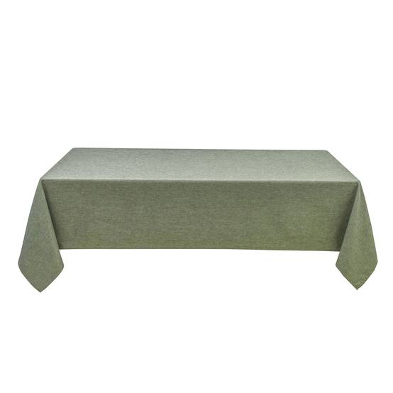 Home Maison - Nappe rectangulaire enduite et anti tache - HOME MAISON - Polyester - Vert Olive - Image 1