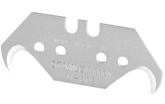 stanley - Jeu de 5 lames de couteaux 1996 sans trou 50mm - STANLEY - 0-11-983 - Image 1
