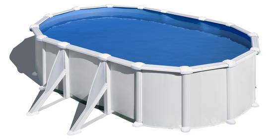 Gré - Piscine acier ovale Atlantis L 6.10 x l 3.75 m - Gré