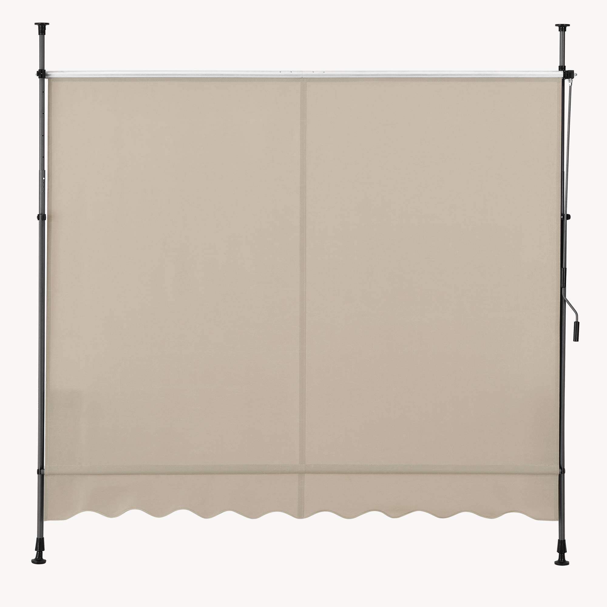 Pro.Tec - Store Banne Manuel Auvent Téléscopique 300 x 120 x 220-309 cm Sable  [pro.tec] - Imagen 9