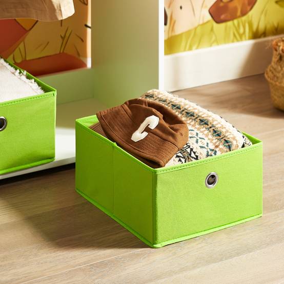 SoBuy Porte-Vêtements Enfant, Penderie et Étagère pour Chambre d'Enfant, Blanc, 60 x 35 x 110 cm, KMB109-W - Image 8