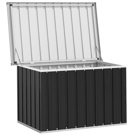 PANGIVO - Coffre de rangement acier galvanisé anthracite 109 x 67 x 65 cm - PANGIVO - Image 4
