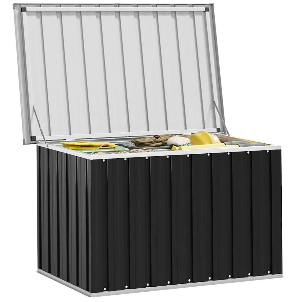 PANGIVO - Coffre de rangement acier galvanisé anthracite 109 x 67 x 65 cm - PANGIVO - Image 8