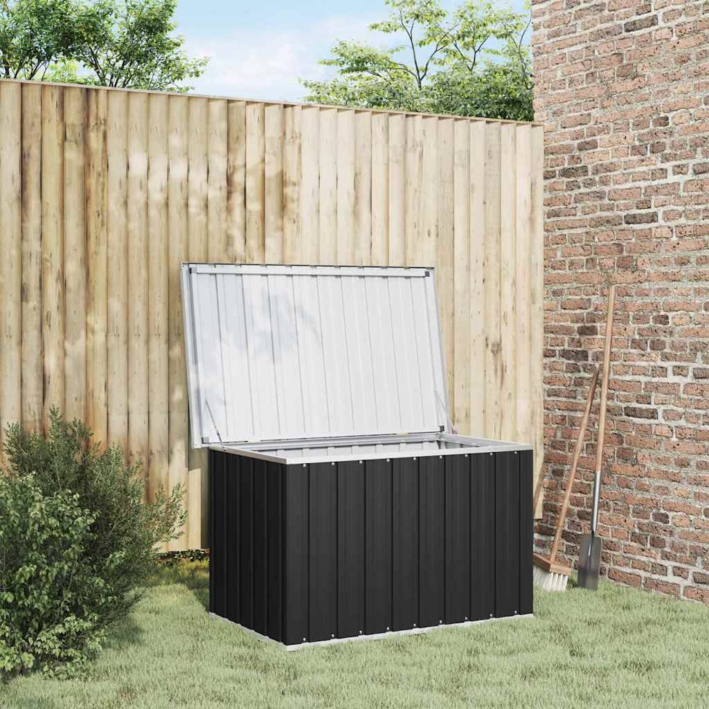 PANGIVO - Coffre de rangement acier galvanisé anthracite 109 x 67 x 65 cm - PANGIVO - Image 3