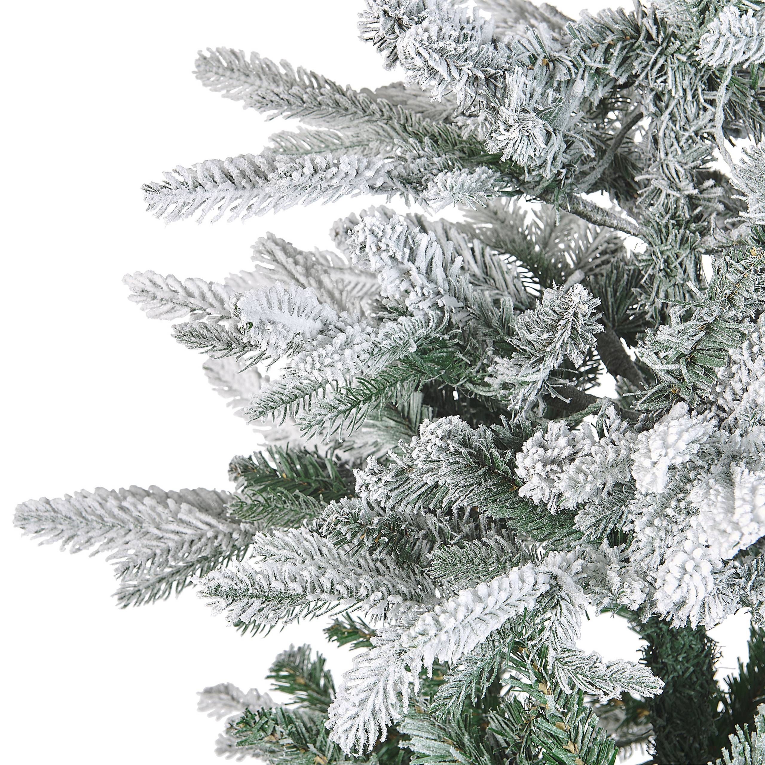 Beliani - Sapin de Noël Matière synthétique Blanc MIETTE - Beliani - Imagen 5
