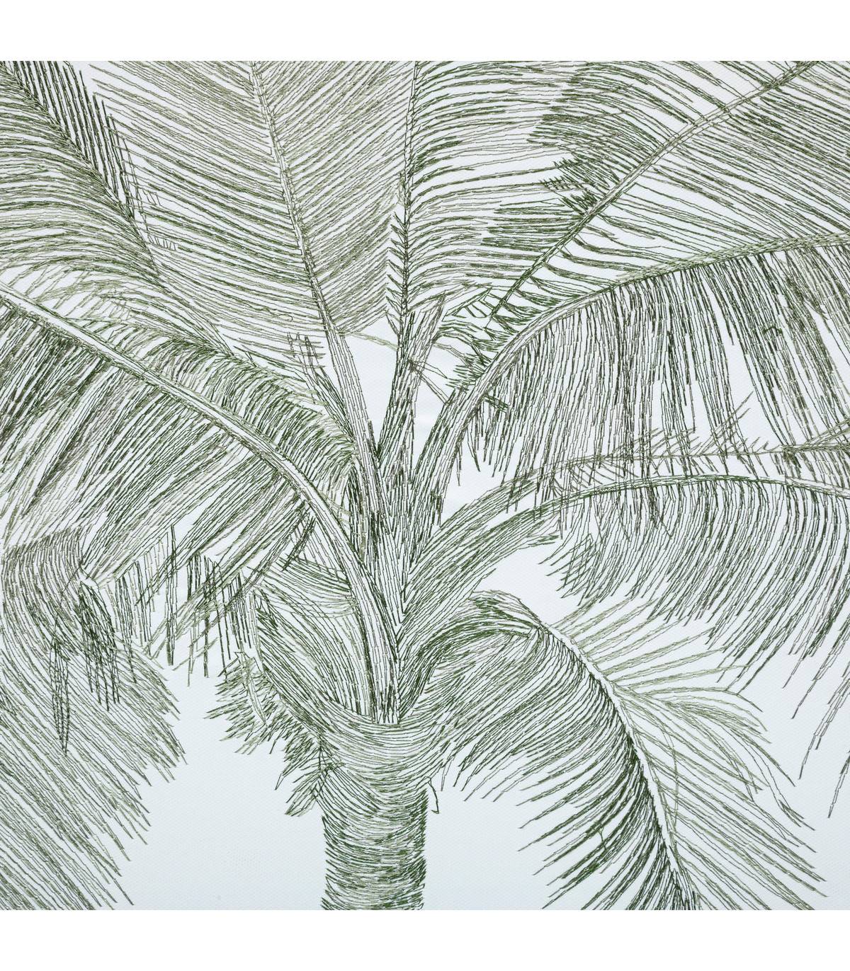 Tableau Toile murale brodée et encadrée Grand Palmier 70 x 50 cm - Imagen 3