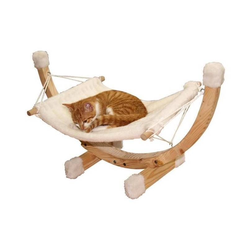 Hamac Siesta Blanc Pour Chat