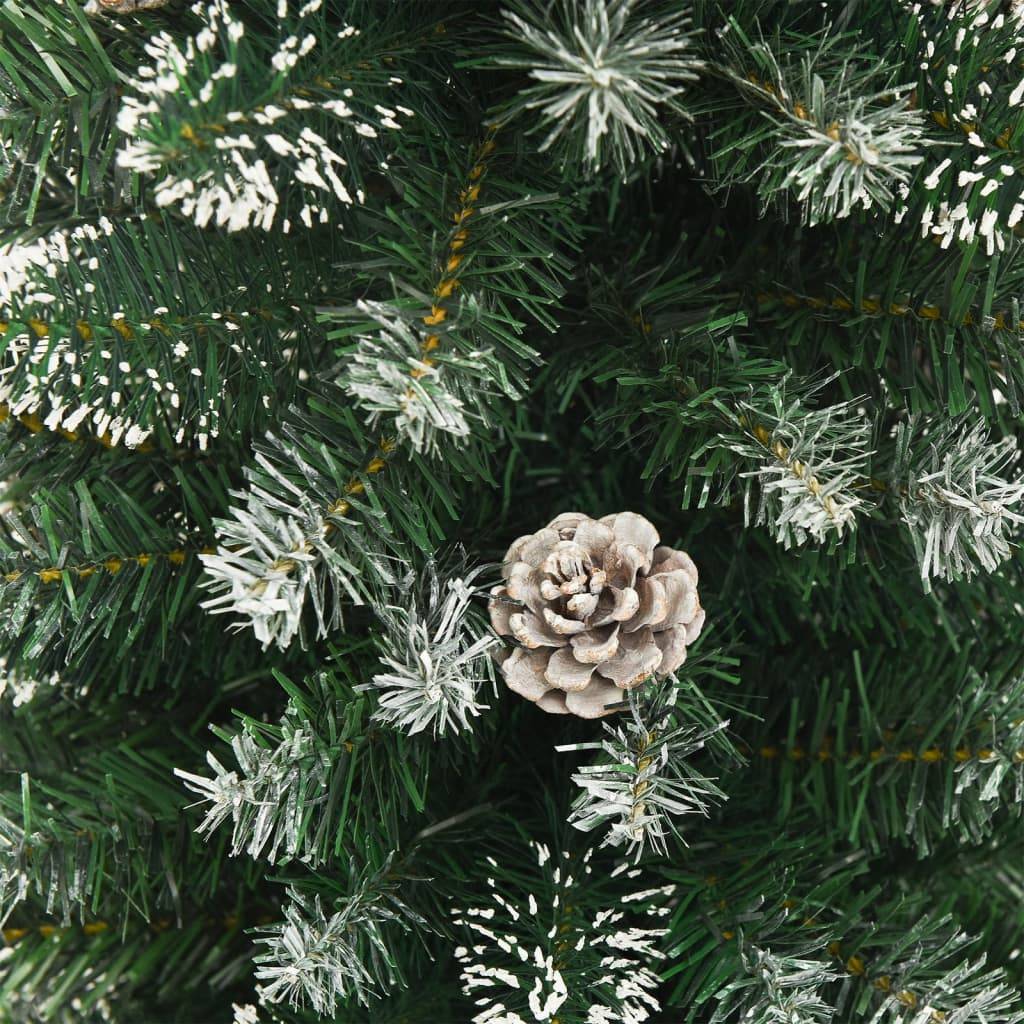 Vidaxl - Sapin de Noël artificiel mince avec support 150 cm PVC vidaXL 345165 - Image 6