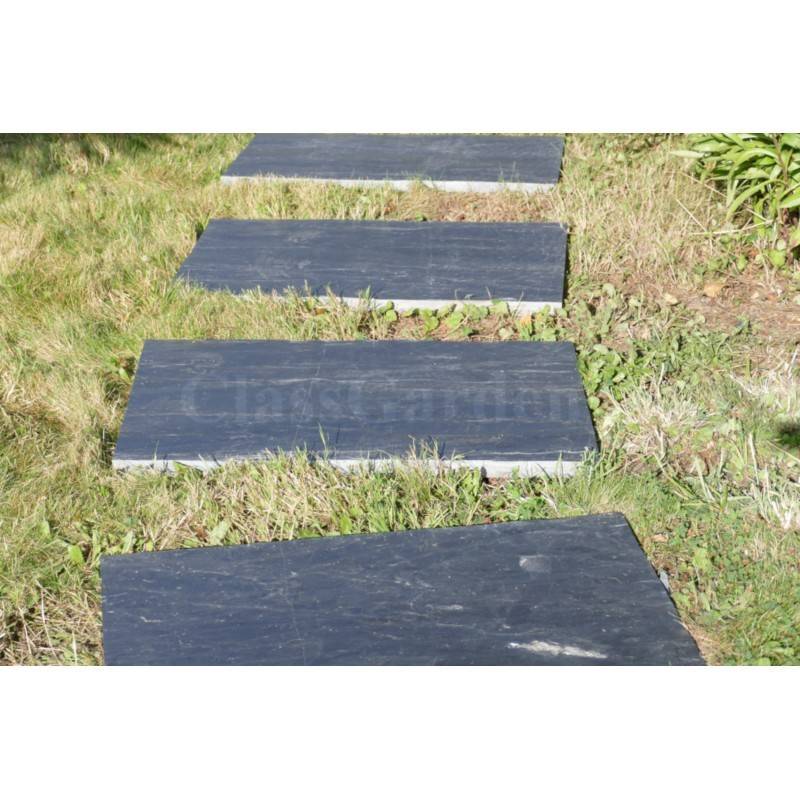 Pas Japonais Ardoise Rect 80x50 - Pack 20 - Image 2